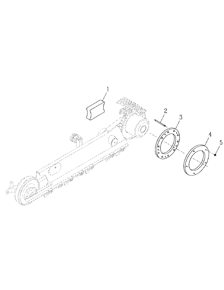 Схема запчастей Case IH 7700 - (A10-08) - STABILITY KIT, 7700 Mainframe & Functioning Components