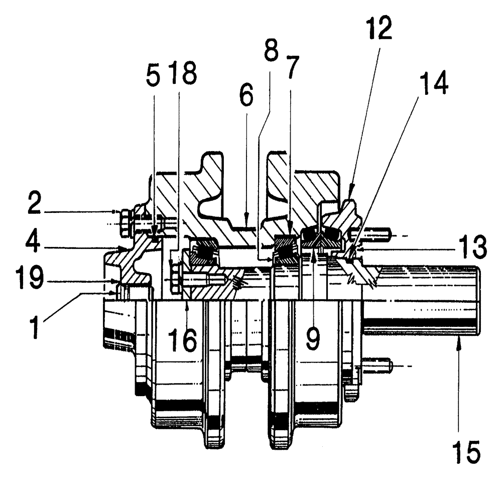 Схема запчастей Case IH 7700 - (A10[04]) - TRACK IDLER ROLLER,  7700 Mainframe & Functioning Components