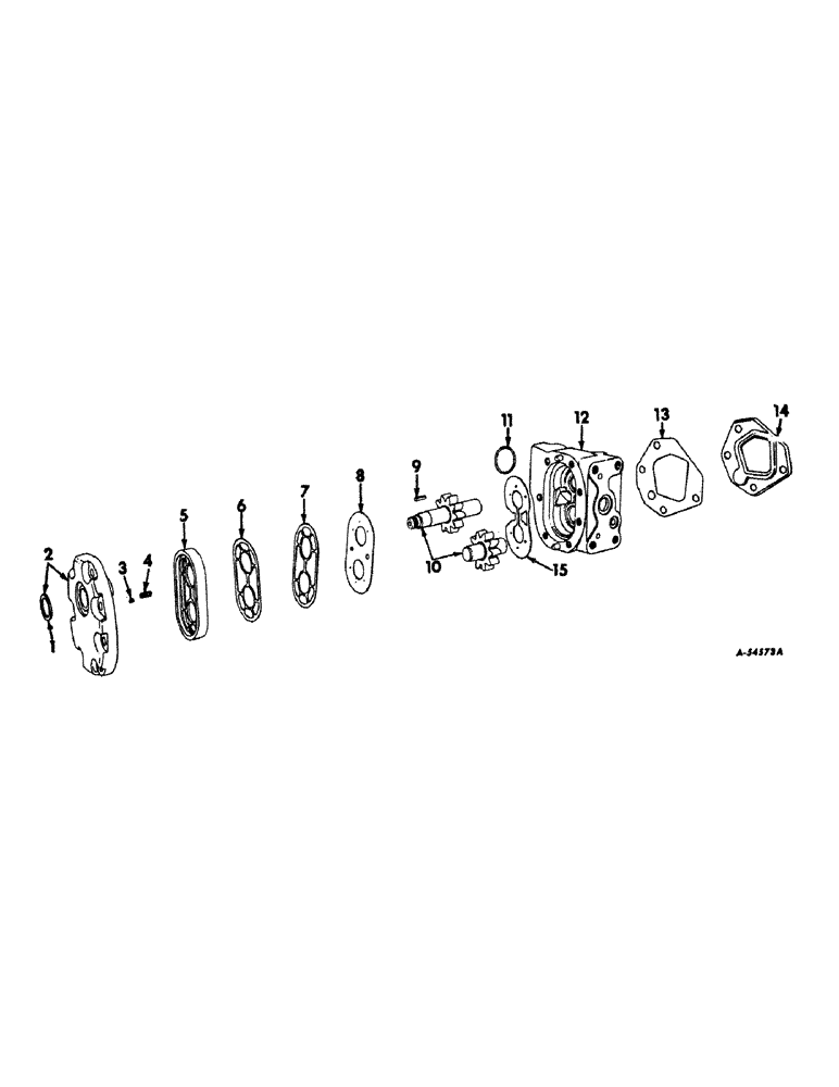 Схема запчастей Case IH 826 - (10-11) - HYDRAULICS, HYDRAULIC PUMP, CESSNA, 12 OR 17 GPM (07) - HYDRAULICS