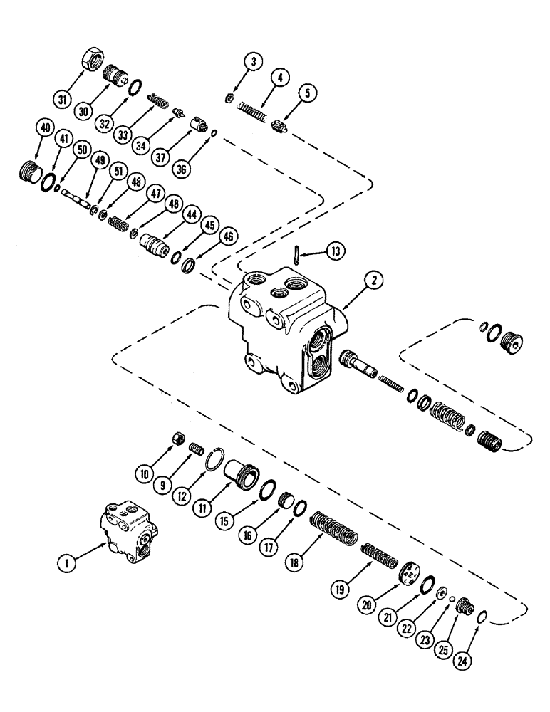 Схема запчастей Case IH 3294 - (7-242) - BRAKE VALVE ASSEMBLY (07) - BRAKES