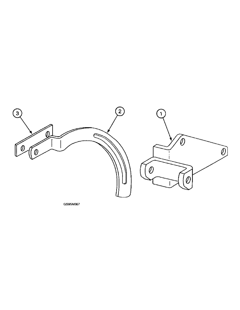 Схема запчастей Case IH D-310 - (5-144) - ALTERNATOR-GENERATOR BRACKET, 782 COTTON PICKERS 