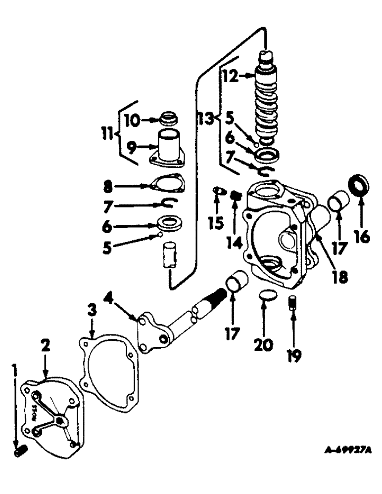 Схема запчастей Case IH 303 - (108) - STEERING, ROSS GEAR, SERIAL NO. 501 TO 1285 AND 2751 TO 7278 (41) - STEERING