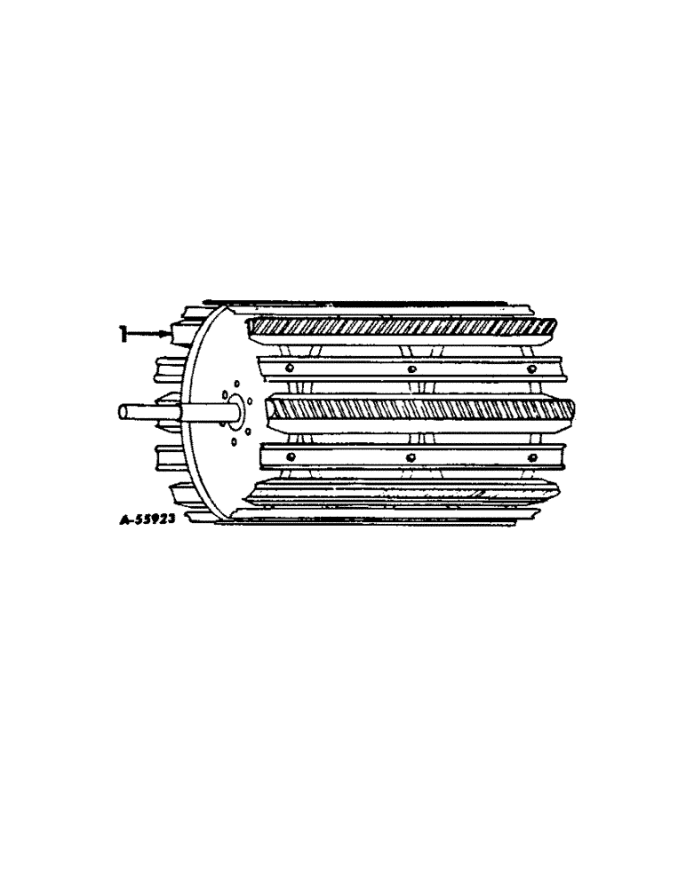 Схема запчастей Case IH 403 - (180[1]) - SUPPLEMENT ANGLE CYLINDER BARS (88) - ACCESSORIES