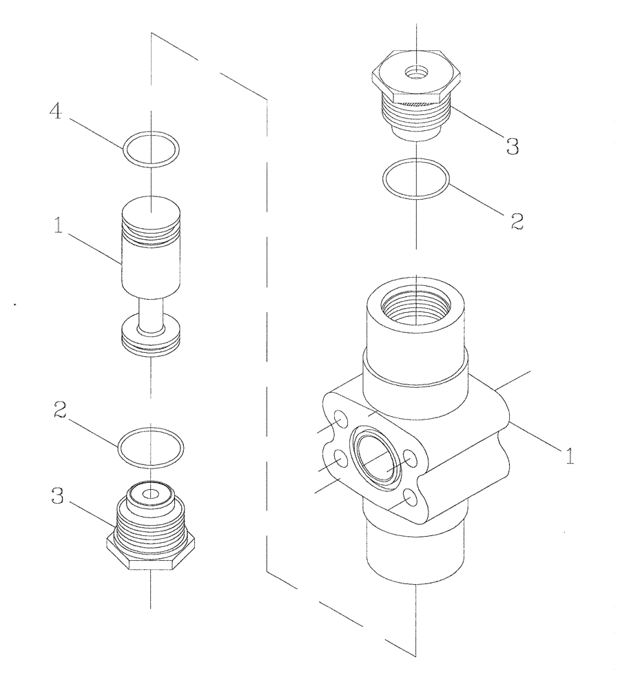 Схема запчастей Case IH 7700 - (B05[18]) - HYDRAULIC SHUTTLE VALVE Hydraulic Components & Circuits