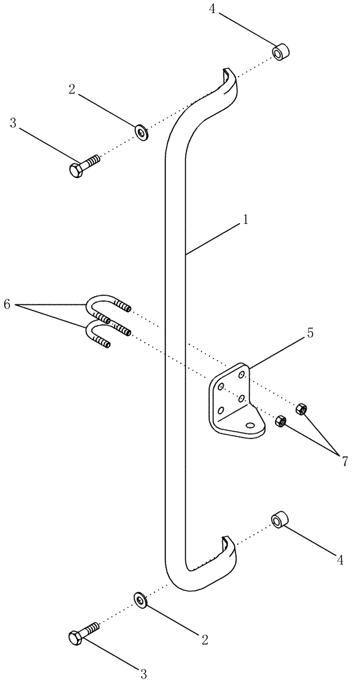 Схема запчастей Case IH MX215 - (09-39) - MONITOR MOUNTING - CAB A POST (09) - CHASSIS/ATTACHMENTS