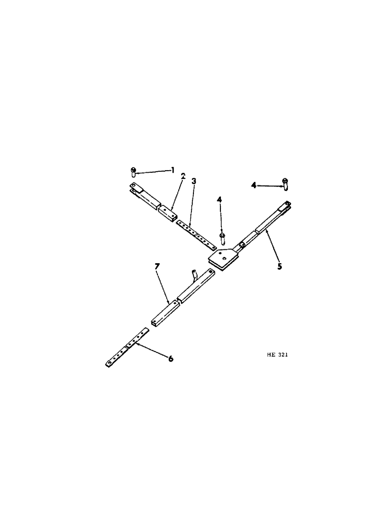 Схема запчастей Case IH 300 - (20) - SINGLE MACHINE HITCH AND REAR DUPLEX MACHINE HITCH 