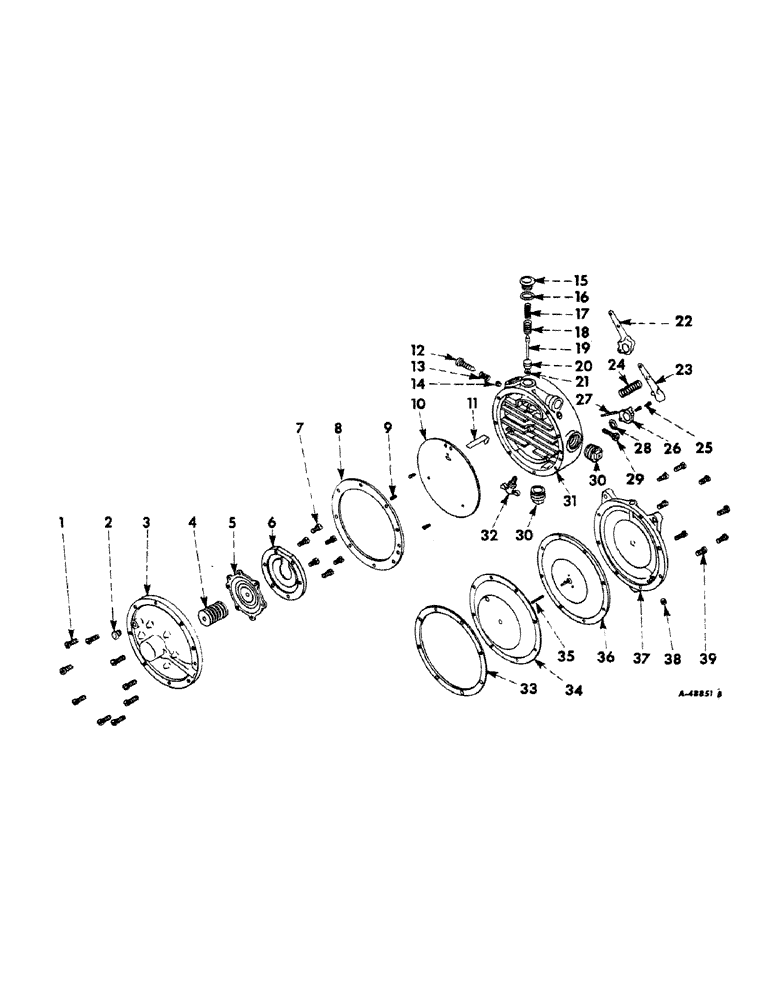 Схема запчастей Case IH 2606 - (057) - FUEL SYSTEM, FUEL REGULATOR, L.P. GAS ENGINE TRACTORS (02) - FUEL SYSTEM