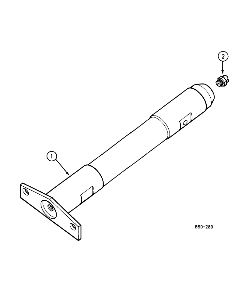 Схема запчастей Case IH 685 - (6-524) - FRONT AXLE SHAFT PIVOT - 4 WHEEL DRIVE, "ZF", 685 : -13595 885 : -3401 (06) - POWER TRAIN