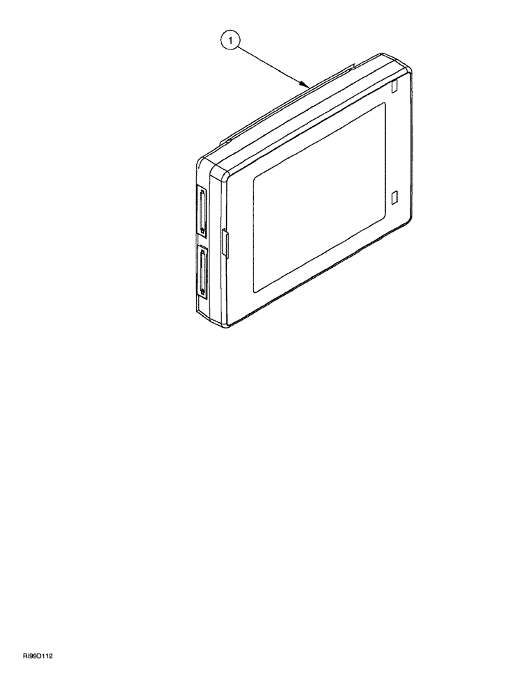 Схема запчастей Case IH AFS - (02-40) - UNIVERSAL DISPLAY PLUS (55) - ELECTRICAL SYSTEMS