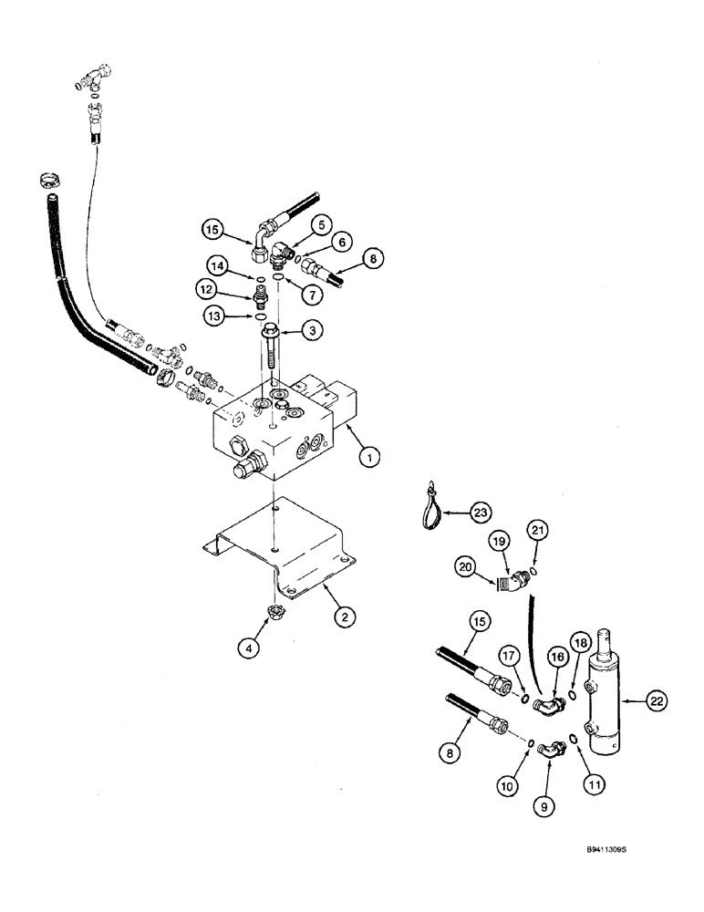 Схема запчастей Case IH 2166 - (8-50) - FEEDER CLUTCH SYSTEM (07) - HYDRAULICS