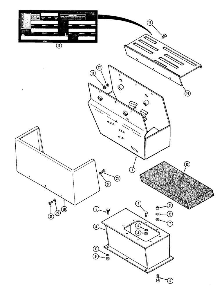 Схема запчастей Case IH 2470 - (440) - CONTROL CONSOLE, P.I.N. 8792901 AND AFTER (09) - CHASSIS/ATTACHMENTS