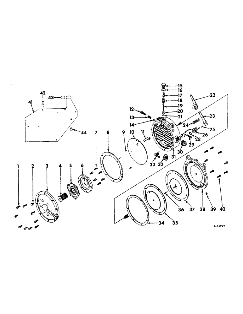 Схема запчастей Case IH 420 - (259) - FUEL REGULATOR, FOR L.P. GAS BURNING ENGINES (10) - ENGINE