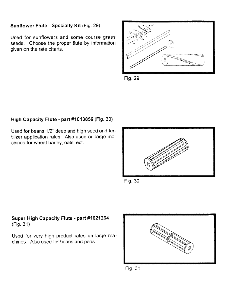Схема запчастей Case IH 1100 - (B13) - METERING ROLLS, CONTINUED 