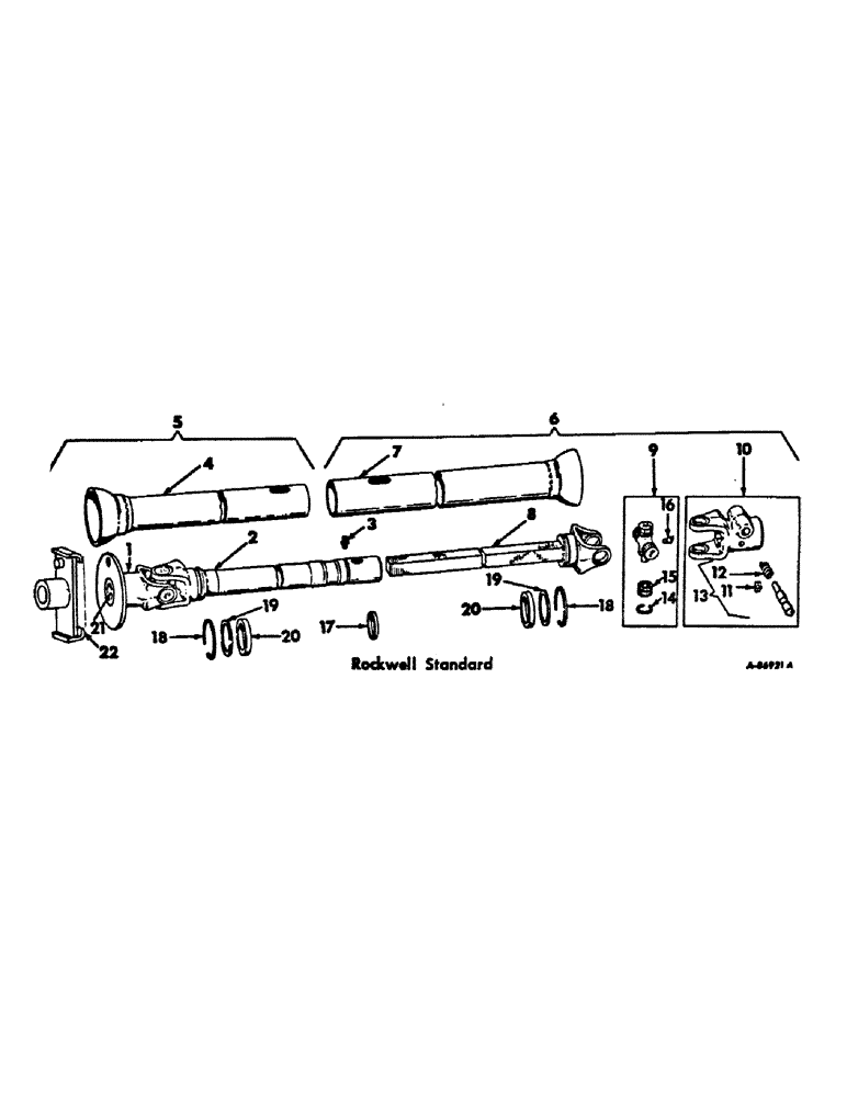 Схема запчастей Case IH 411 - (S-16) - POWER DRIVE EQUIPMENT, FOR TWO OR THREE POINT HITCH 