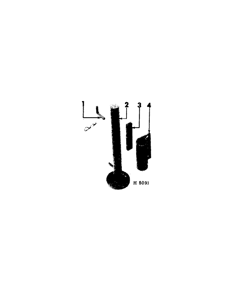 Схема запчастей Case IH 100 - (03-12[A]) - FRONT STAND ATTACHMENT (USED 1960-63) 