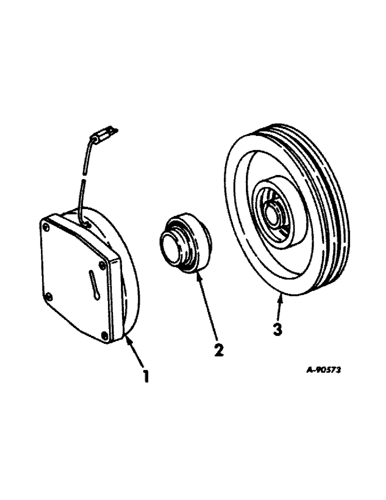 Схема запчастей Case IH 21256 - (N-16) - PARTS ACCESSORIES AND ATTACHMENTS, SHEAVE CLUTCH Accessories & Attachments