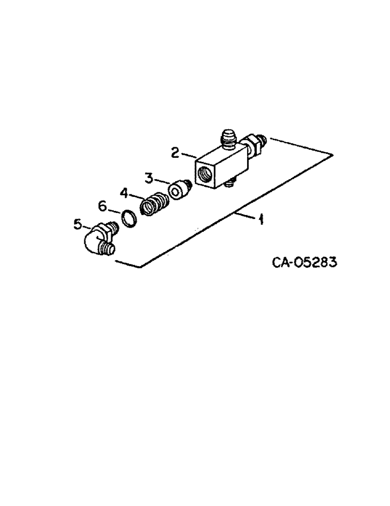 Схема запчастей Case IH 1586 - (10-22) - HYDRAULIC, BRAKE CHECK VALVE (07) - HYDRAULICS