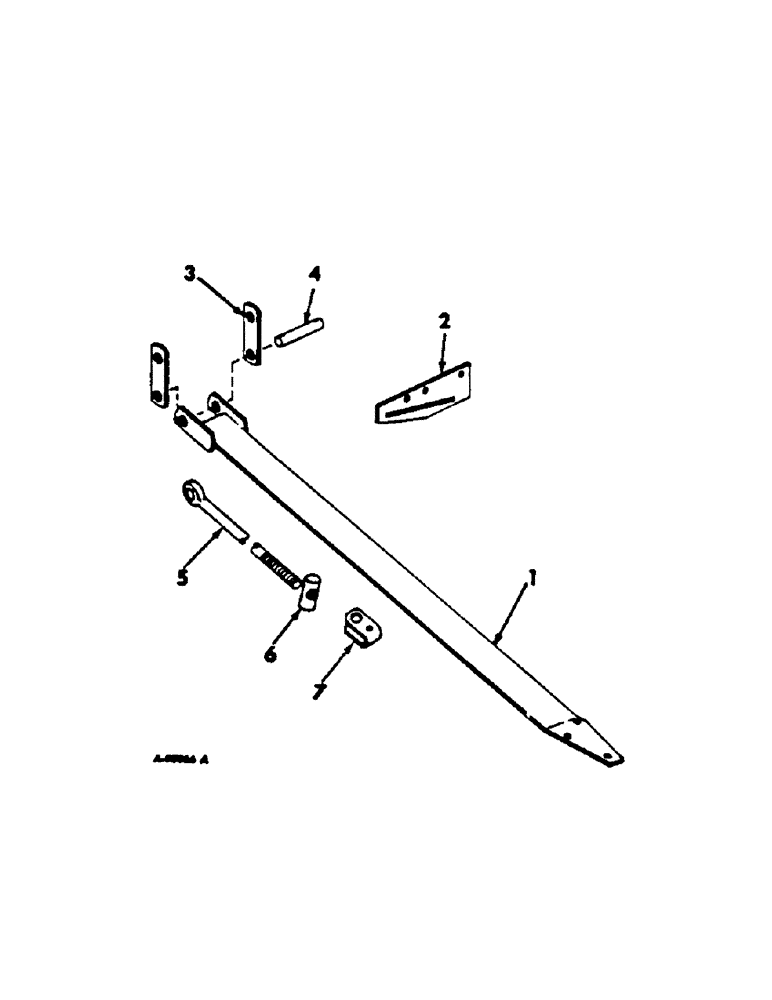 Схема запчастей Case IH 700 - (AG-21[A]) - PULL CHANNEL TRUSS AND TRUSS STIFFENERS 