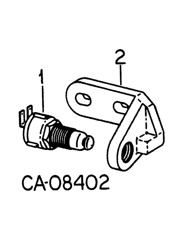 Схема запчастей Case IH 385 - (08-03) - ELECTRICAL, NEUTRAL SAFETY SWITCH (06) - ELECTRICAL