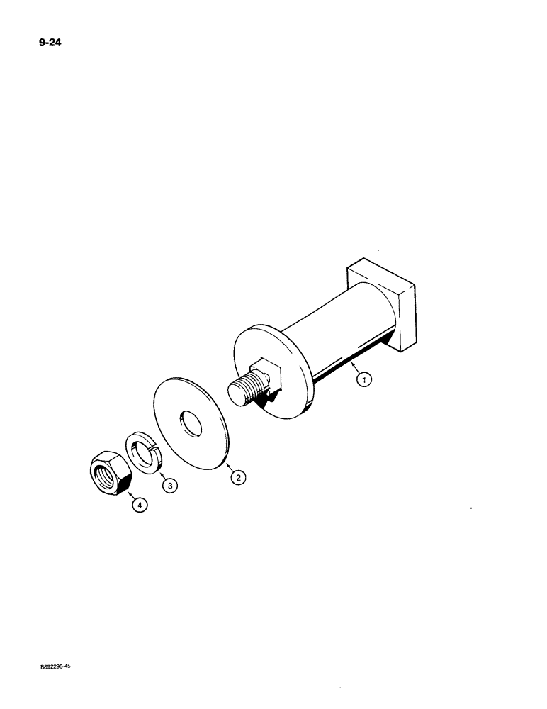 Схема запчастей Case IH 780 - (9-24) - FURROW FILLER (09) - CHASSIS/ATTACHMENTS