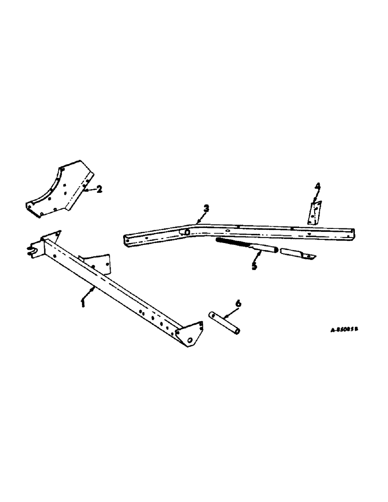 Схема запчастей Case IH 440 - (F-07) - MAIN FRAME 