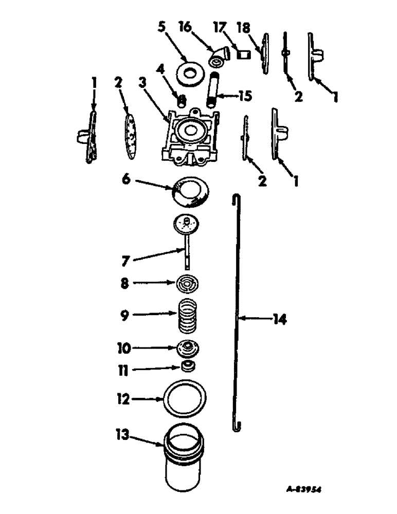 Схема запчастей Case IH LIQUID - (B-48) - LIQUID FERTILIZERS, LIQUID FERTILIZER FLOW CONTROL VALVE 