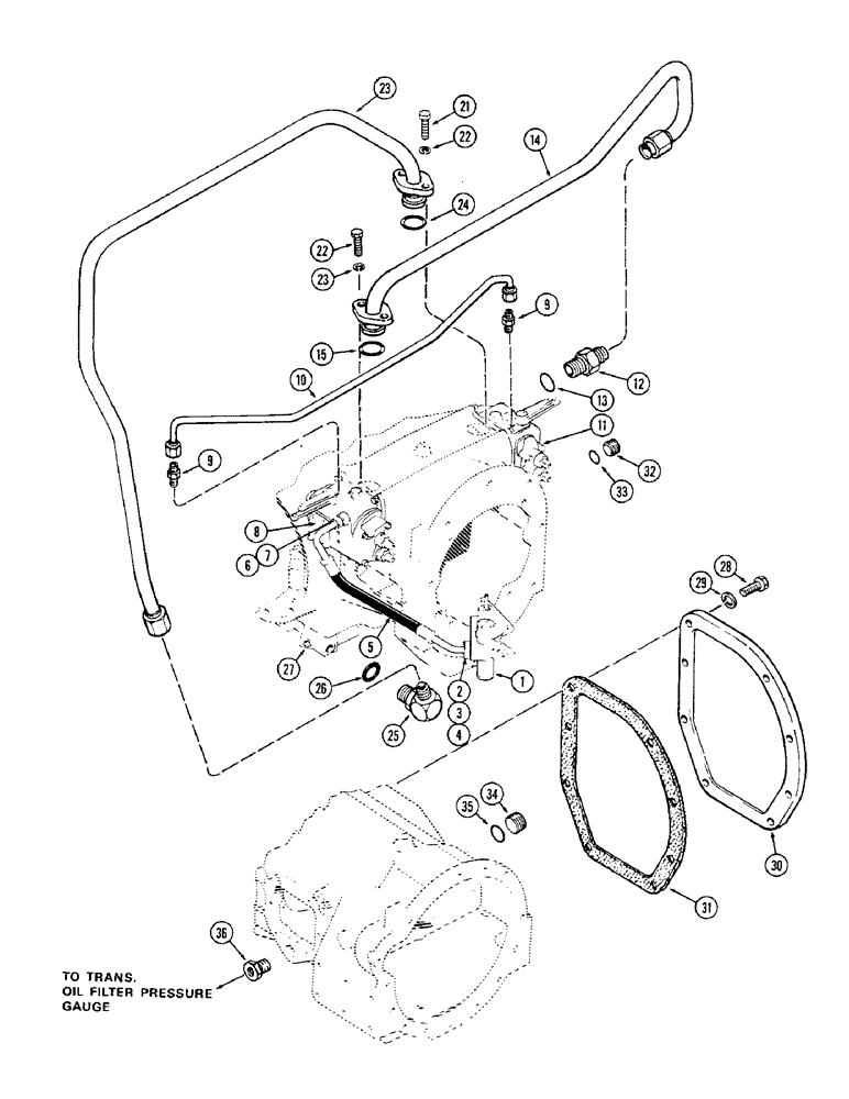 Схема запчастей Case IH 1570 - (192) - LEFT HAND REMOTE VALVE HYDRAULIC CIRCUITRY (08) - HYDRAULICS