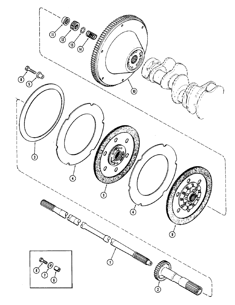 Схема запчастей Case IH 2870 - (186) - TORQUE LIMITER (06) - POWER TRAIN