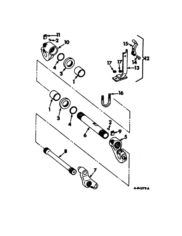 Схема запчастей Case IH 21256 - (F-16) - HYDRAULIC SYSTEM, DRAFT SENSING (07) - HYDRAULIC SYSTEM