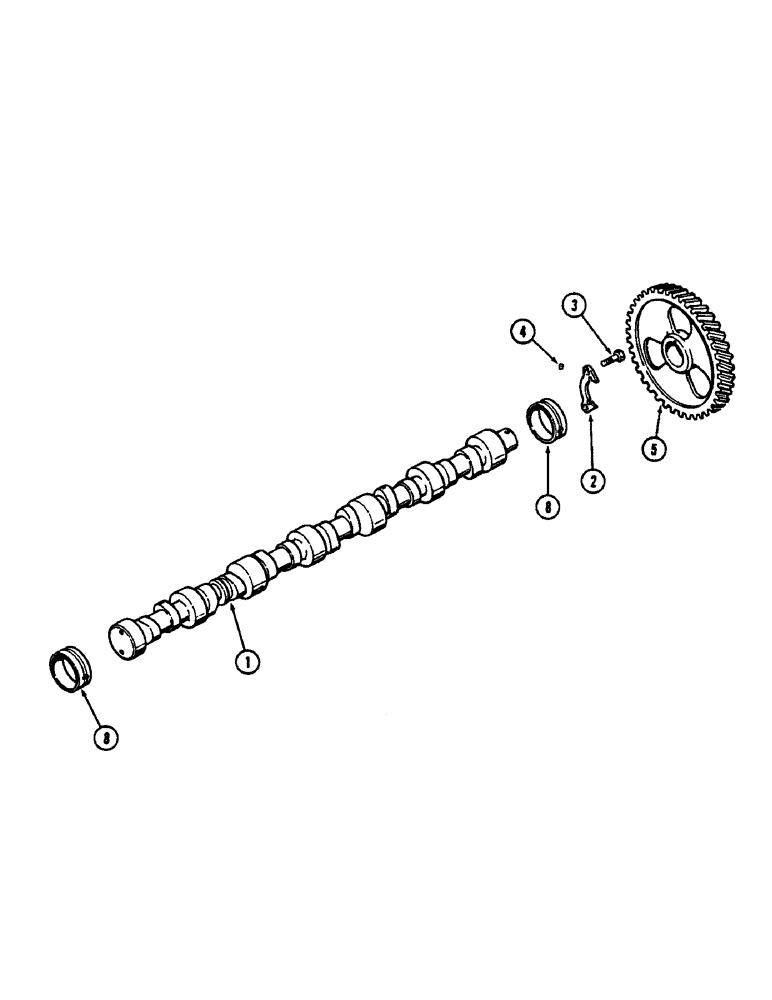 Схема запчастей Case IH 9130 - (04-20) - CAMSHAFT, 6TA-830 ENGINE (04) - Drive Train