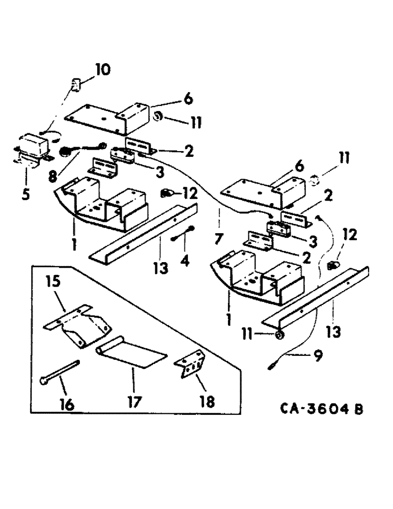 Схема запчастей Case IH 815 - (22-07) - STRAW WALKER, STRAW WALKER WARNING SYSTEM Straw Walkers