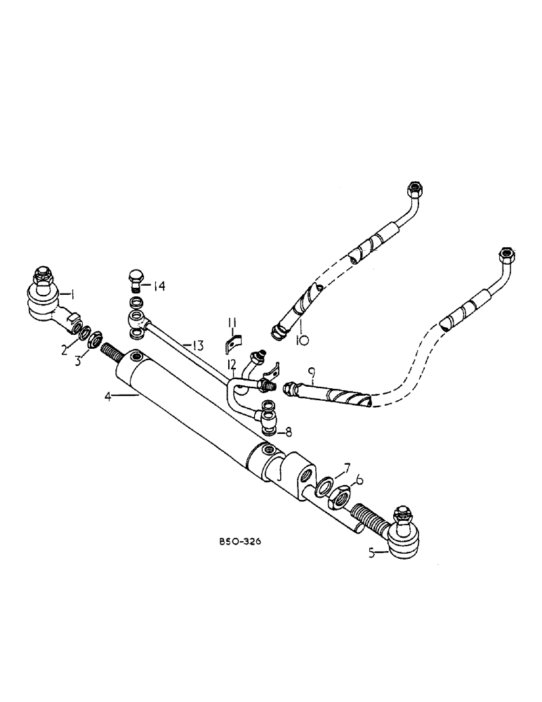 Схема запчастей Case IH 685 - (10-069) - POWER STEERING, 4-WHEEL DRIVE, Z F AXLE (07) - HYDRAULICS