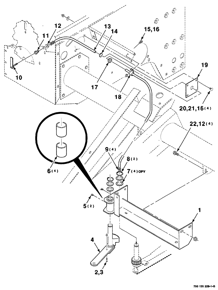 Схема запчастей Case IH RS561 - (06-030) - TWINE THREADER ASSEMBLY (13) - FEEDER