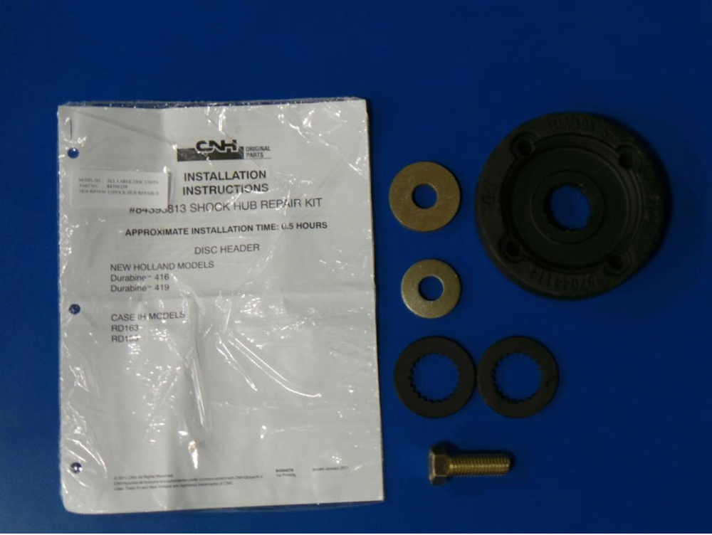 Схема запчастей Case IH RD193 - (88.058.02) - KIT, SHOCK HUB REPAIR (88) - ACCESSORIES