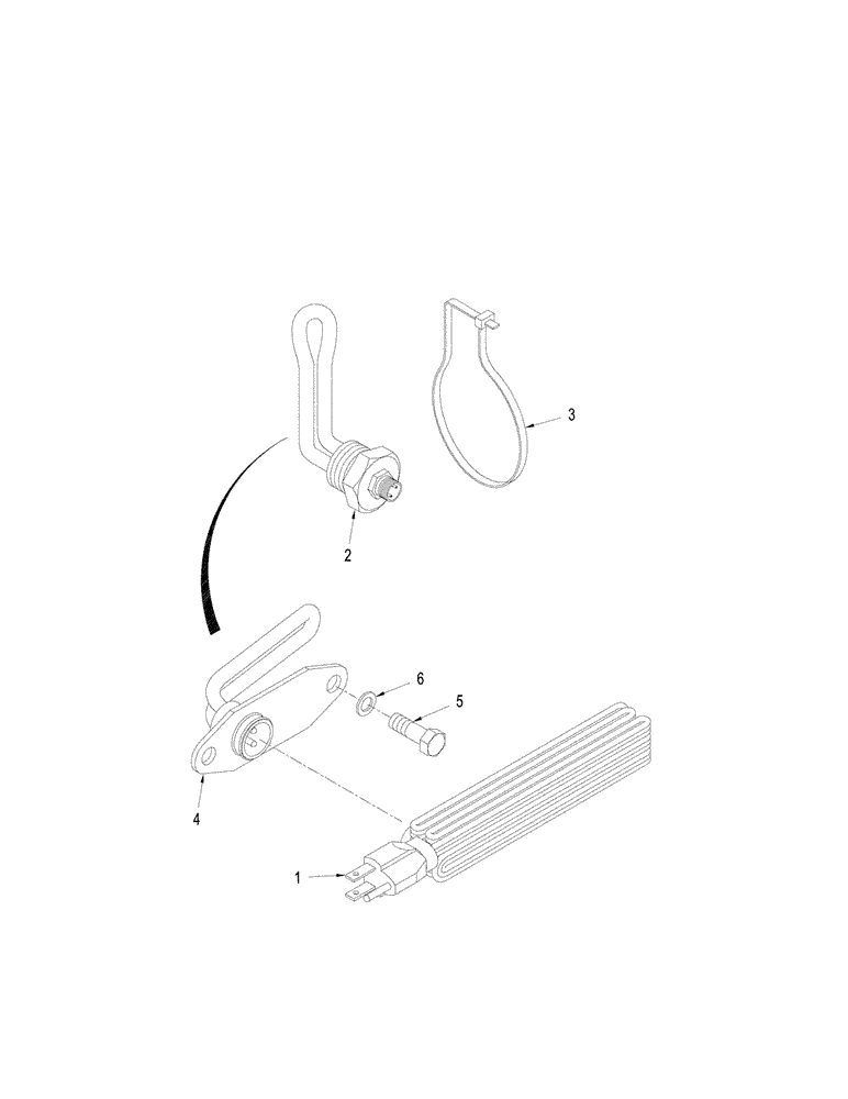 Схема запчастей Case IH STEIGER 430 - (02-13) - BLOCK HEATER (02) - ENGINE