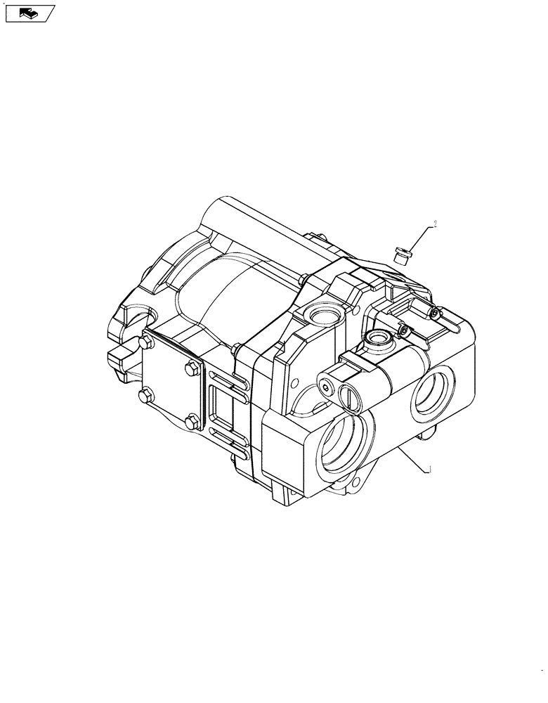 Схема запчастей Case IH 635 - (29.218.03[01]) - AUXILIARY HYDRAULIC PUMP, MY 2011 (29) - HYDROSTATIC DRIVE