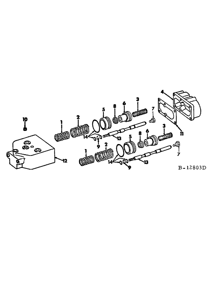 Схема запчастей Case IH 1468 - (04-6) - BRAKES, POWER BRAKE VALVE (5.1) - BRAKES