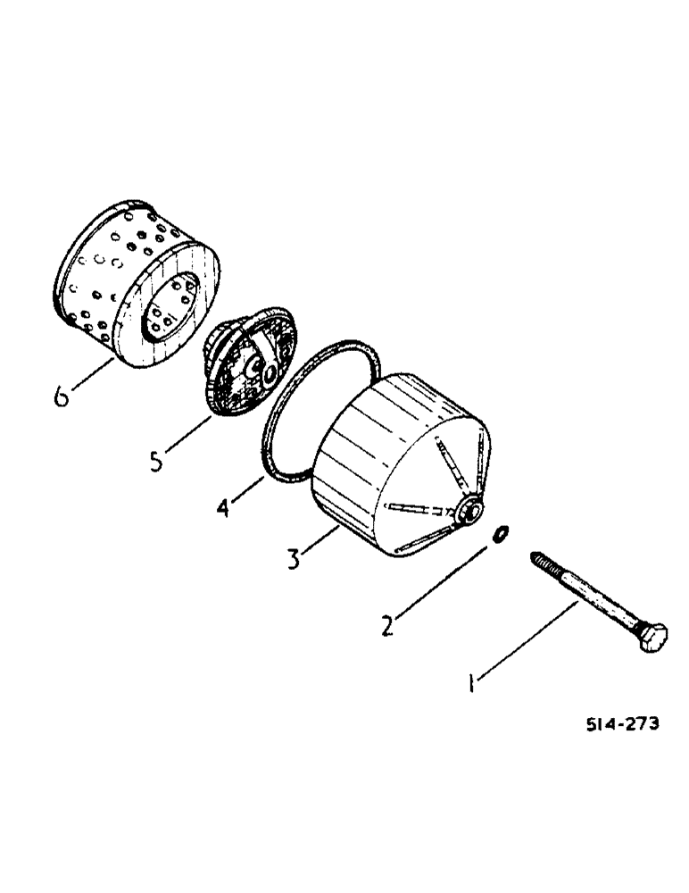 Схема запчастей Case IH 884 - (10-07A) - OIL FILTER (07) - HYDRAULICS