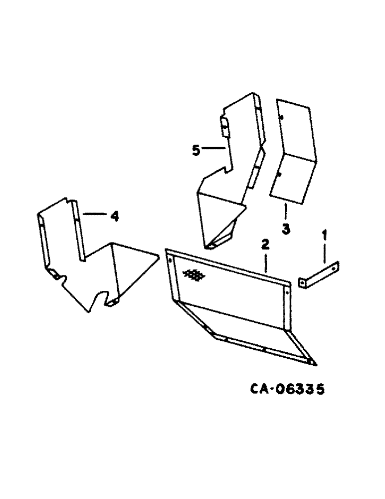 Схема запчастей Case IH 1420 - (24-05) - CLEANING FAN AND DRIVE, FAN AIR INLET SHIELDS (15) - CLEANING