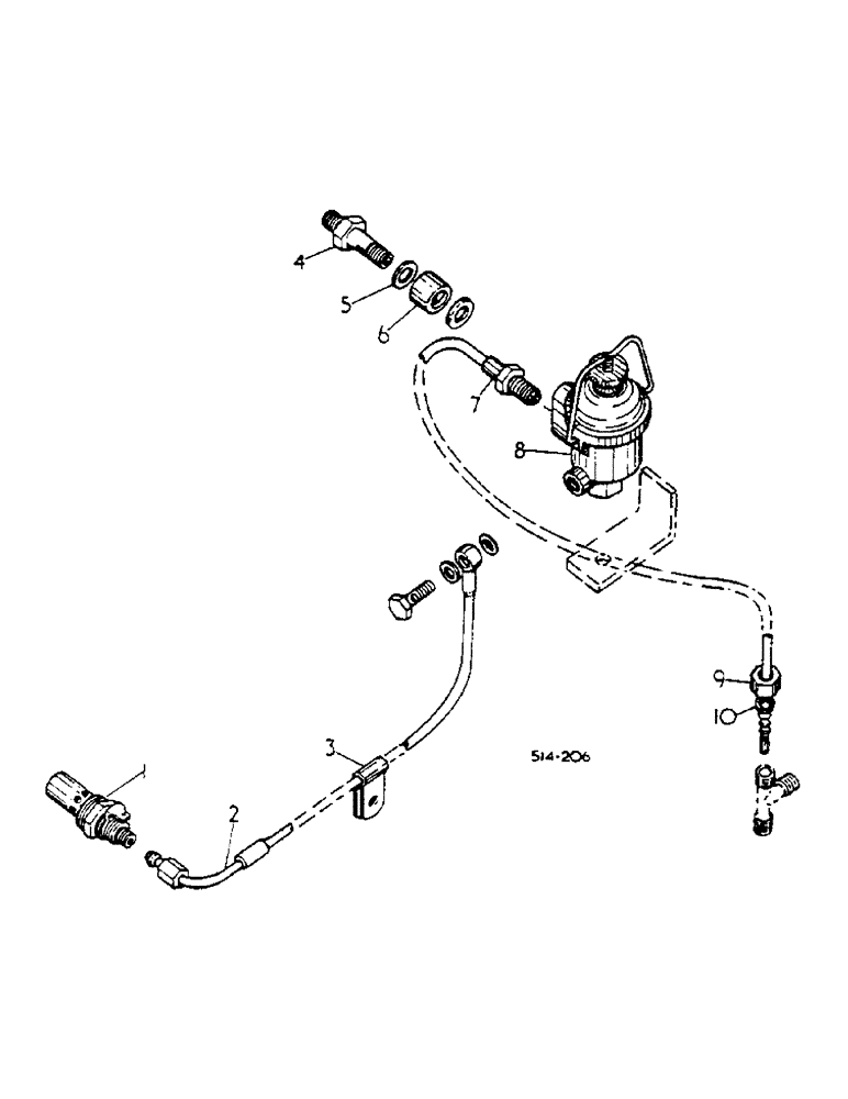 Схема запчастей Case IH 2400 - (12-09) - THERMOSTART, BOSCH INJECTION, CR PUMP, UP TO 454/103498, UP TO 2400/100320 Power