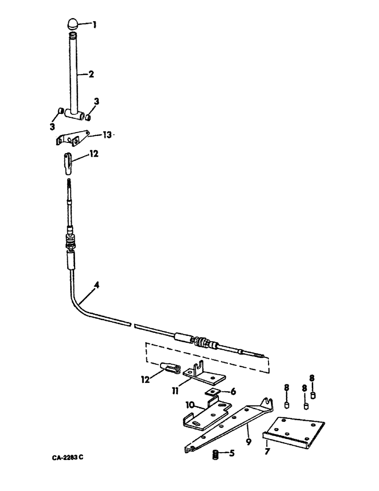 Схема запчастей Case IH 815 - (07-18) - DRIVE TRAIN, PROPULSION CONTROL Drive Train