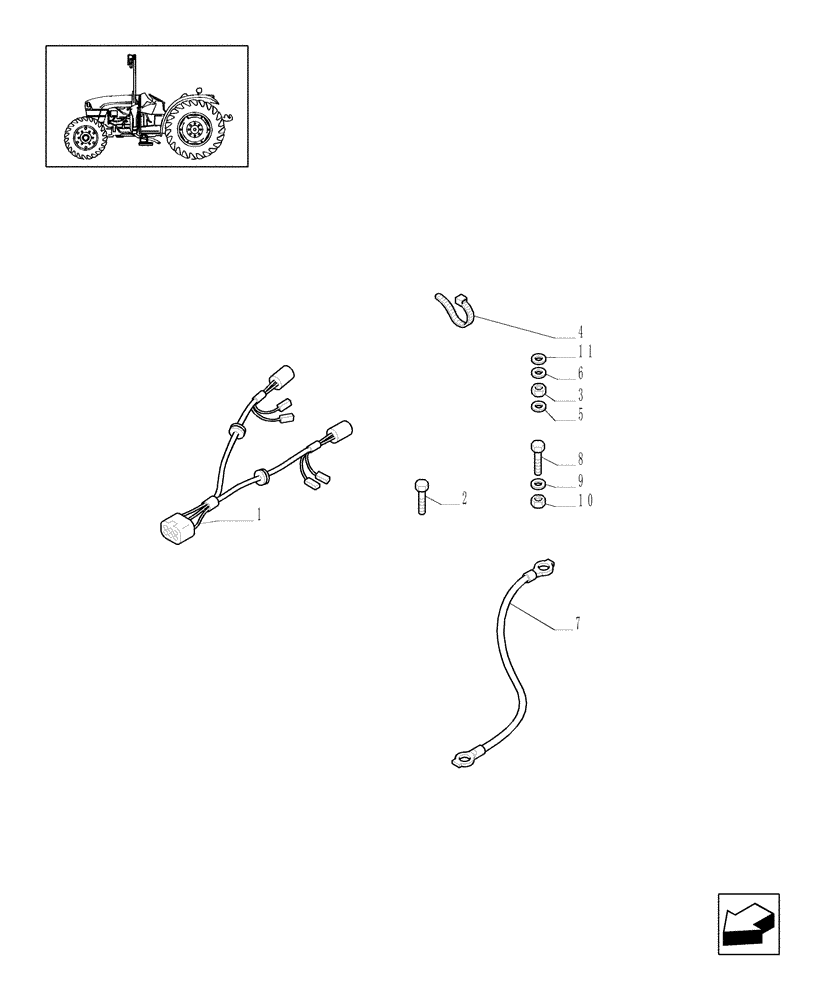 Схема запчастей Case IH JX1085C - (1.92.75[04]) - ELECTRIC CONTROLS - L/CAB (10) - OPERATORS PLATFORM/CAB