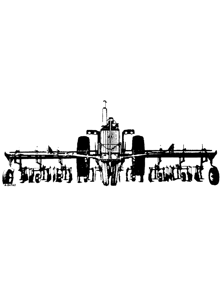 Схема запчастей Case IH 865 - (AK-01) - FRONT MOUNTED CULTIVATORS 