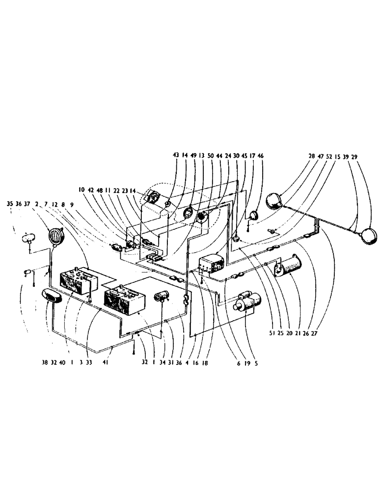 Схема запчастей Case IH 880 - (86) - ELECTRICAL EQUIPMENT (06) - ELECTRICAL SYSTEMS