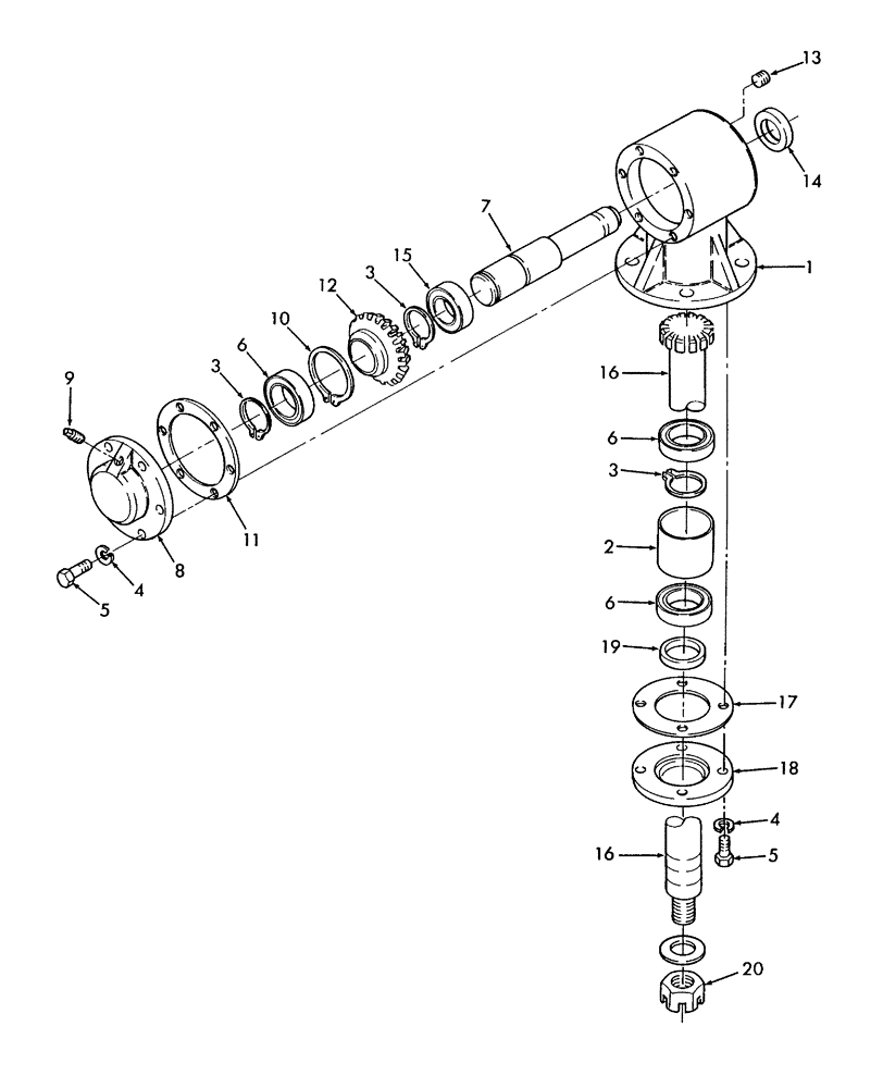 Схема запчастей Case IH RRX172 - (005) - GEARBOX ASSEMBLY 