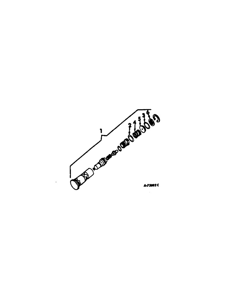 Схема запчастей Case IH 686 - (10-22) - HYDRAULICS, PILOT RELIEF VALVE (07) - HYDRAULICS