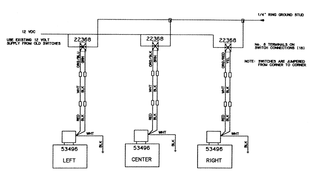 Схема запчастей Case IH PATRIOT XL - (12-002) - WIRING - BALL VALVE (06) - ELECTRICAL