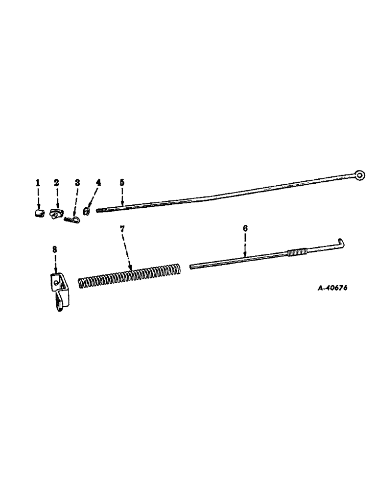 Схема запчастей Case IH FARMALL CUB - (09-03) - FRAME, FAST-HITCH, CUB TRACTORS, LIFT LINK AND HELPER SPRING CONNECTIONS (12) - FRAME