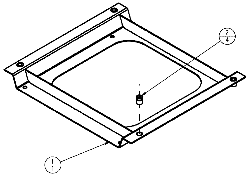 Схема запчастей Case IH SPX3310 - (11-022) - SEAT MOUNTING GROUP Options