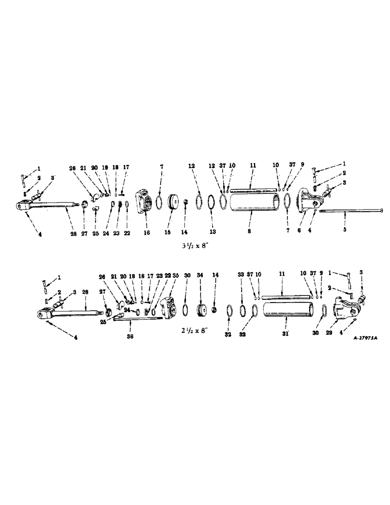 Схема запчастей Case IH 350 - (299) - HYDRAULIC SYSTEM, HYDRAULIC EQUIPMENT, SPECIAL (07) - HYDRAULIC SYSTEM